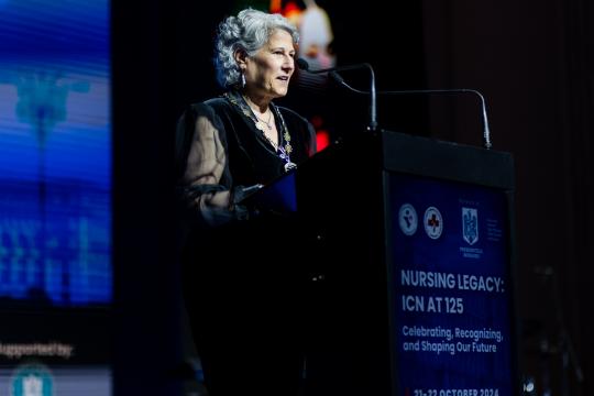 ICN-Präsidentin Pamela Cipriano