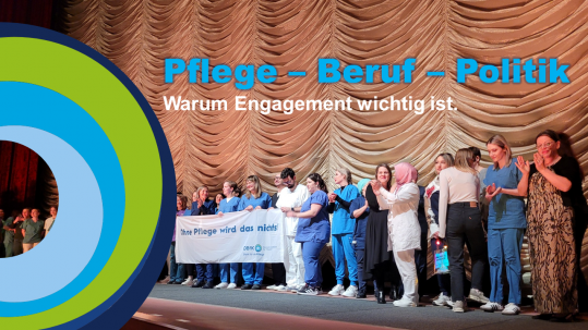 Berufspolitischer Austausch mit angehenden Pflegefachpersonen