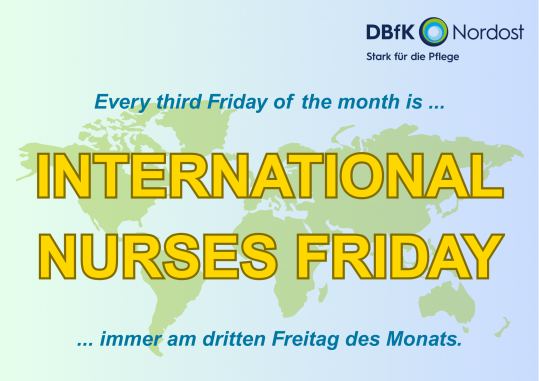 Immer am dritten Freitag ist International Nurses Friday
