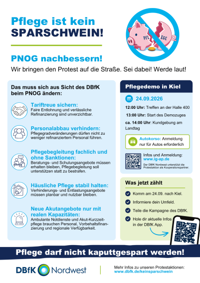 Flyer für die Protestaktion zum Selbstdruck (A4)