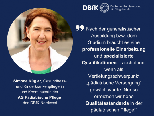 Positionspapier der AG Pädiatrische Pflege veröffentlicht