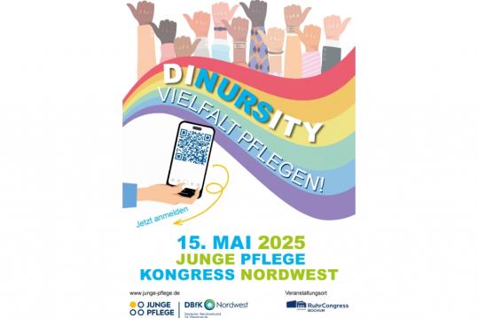 Poster Junge Pflege Kongress Nordwest 2025